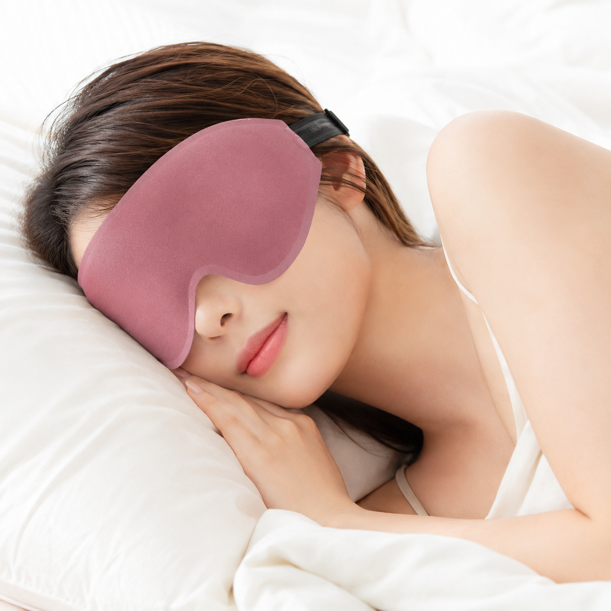 Lash-Safe 3D Sleep Mask — Zero Lash Contact