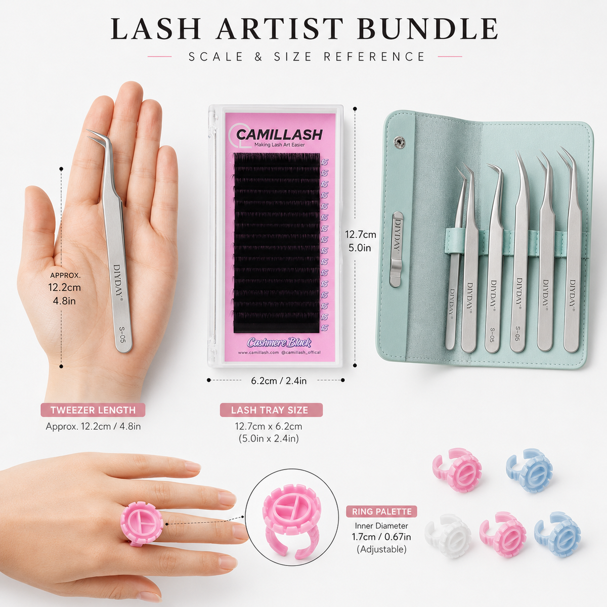 The Starter Tech Kit — Tweezers, Trays & Rings