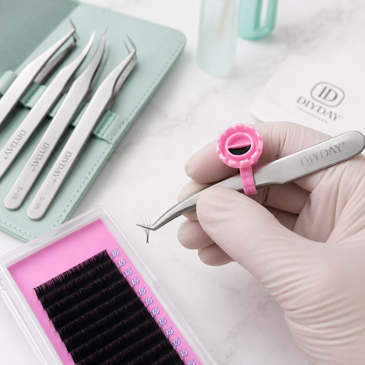The Starter Tech Kit — Tweezers, Trays & Rings