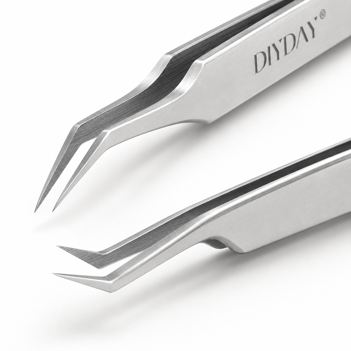 Pro Fiber-Tip Lash Tweezers — Technique Set